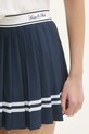 Sporty & Rich skirt Vendome Script Pleated navy SK005516313BL32
