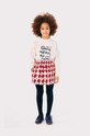Детская хлопковая юбка Bobo Choses Harlequin 224AC069 красный