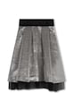 Παιδική φούστα Karl Lagerfeld Z30200.156.162 ασημί AW24