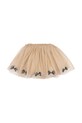 Дитяча спідниця Konges Sløjd MEI SKIRT кльош бежевий KS102174