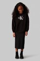 Детская юбка Calvin Klein Jeans midi чёрный IG0IG02622.9BYH.