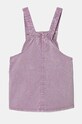 Dětské riflové šaty United Colors of Benetton 42P5GT00H.P.Seasonal fialová AW24