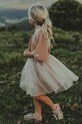 Donsje fusta fete Pien Skirt uni bej 4035400.