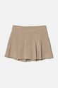 Abercrombie & Fitch fusta fete uni bej KI243.4056