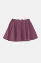 Детская вельветовая юбка United Colors of Benetton хлопок фиолетовой 4O5GG000Y.P.Seasonal
