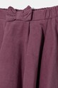 Девочка Детская вельветовая юбка United Colors of Benetton 4O5GG000Y.P.Seasonal фиолетовой