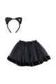 Девочка Детская юбка Konges Sløjd HALLOWEEN CAT SKIRT COSTUME KS102186 чёрный