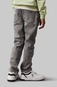 Dečki Otroške kavbojke Calvin Klein Jeans DAD IB0IB02112.9BYH siva