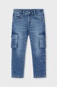 Дитячі джинси Mayoral cargo denim 4534.5B.Mini.9BYH блакитний AW24