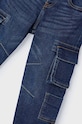 Детские джинсы Mayoral cargo denim 4534.5B.Mini.9BYH тёмно-синий AW24