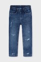 Dětské rifle Mayoral Joggery denim abraded 4538.5F.Mini.9BYH modrá AW24