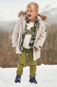 Детские брюки Mayoral Sponie soft slim fit с эластаном зелёный 4539.5F.Mini.9BYH