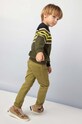 Детские брюки Mayoral Sponie soft slim fit 4539.5F.Mini.9BYH зелёный