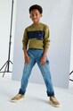 Mayoral gyerek farmer denim jogger cargo 7534.7C.Junior.9BYH kék