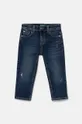 Дитячі джинси United Colors of Benetton з регулюванням темно-синій 47FWGE028.P.Seasonal