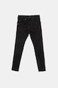 Detské rifle Pepe Jeans SKINNY JEANS s reguláciou čierna PB202133XR7