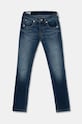 Detské rifle Pepe Jeans CASHED REPAIR s reguláciou modrá PB202200