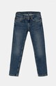 Pepe Jeans jeansy dziecięce TAPERED JEANS z regulacją niebieski PB202202HT7