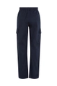 Мальчик Детские хлопковые брюки Tommy Hilfiger CARGO PULL ON COTTON PANTS KB0KB09243.9BYH. тёмно-синий