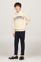 Детские брюки Tommy Hilfiger 1985 SOFT TWILL CHINO PANTS с эластаном тёмно-синий KB0KB09435.9BYH.104.122