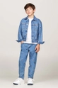 Tommy Hilfiger jeans per bambini ARCHIVE FLAGS EMBROIDERED jeans blu KB0KB09183.9BYH.140.176