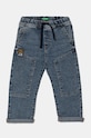 United Colors of Benetton jeansy dziecięce Planet friendly niebieski 42VXGF01W.P.Seasonal