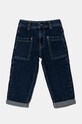 United Colors of Benetton jeans copii reglabil albastru 45ONGF023.P.Seasonal