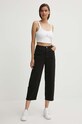 Дънки Calvin Klein K20K207305 черен AW24