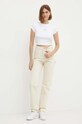 Джинсы Calvin Klein Jeans J20J223656 бежевый AW24