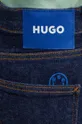 granatowy Hugo Blue jeansy