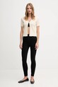 Dkny jeansy DJ4B4002 czarny AW24