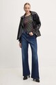 Джинсы Pinko 101733.A22J тёмно-синий AW24
