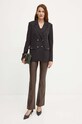 Marciano Guess pantaloni RAMONA 4YGB01.7114A maro AW24
