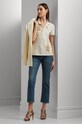 Хлопковые джинсы Lauren Ralph Lauren голубой 200940301