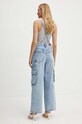 Miss Sixty ogrodniczki jeansowe 6L2JJ1600000 JJ1600 DENIM L/JUMPSUIT 6L2JJ1600000 niebieski AW24