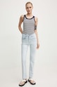 Levi's jeans 724 HIGH RISE STRAIGHT 18883 albastru AA00