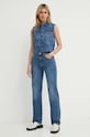 Levi's jeansy RIBCAGE FULL LENGTH 79078 granatowy AA00