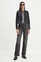 Levi's jeansi RIBCAGE FULL LENGTH gri 79078