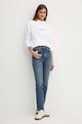Джинсы Pepe Jeans SLIM JEANS UHW PL204590HW7 тёмно-синий AW24