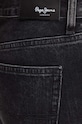 Rifle Pepe Jeans STRAIGHT JEANS MW čierna PL204730XH7