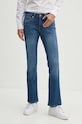 Traperice Pepe Jeans BOOTCUT LW visoki mornarsko plava PL204732HV4
