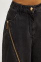Elisabetta Franchi jeansi negru PJ69N46E2