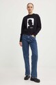 Džíny Karl Lagerfeld Jeans 245J1113 námořnická modř AW24