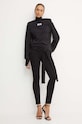 Rifle Versace Jeans Couture 77HAB5J0.CDW00 čierna AW24