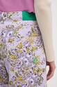 Τζιν παντελόνι United Colors of Benetton μωβ 40B3DE027
