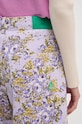 Τζιν παντελόνι United Colors of Benetton μωβ 40B3DE027