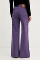 Odzież United Colors of Benetton spodnie 41ULDE029 fioletowy