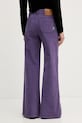 Odzież United Colors of Benetton spodnie 41ULDE029 fioletowy