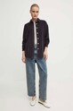 American Vintage jeansy JOY11JH24 niebieski AW24