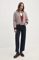Pepe Jeans jeansi STRAIGHT JEANS UHW PL204731AB3 bleumarin AW24